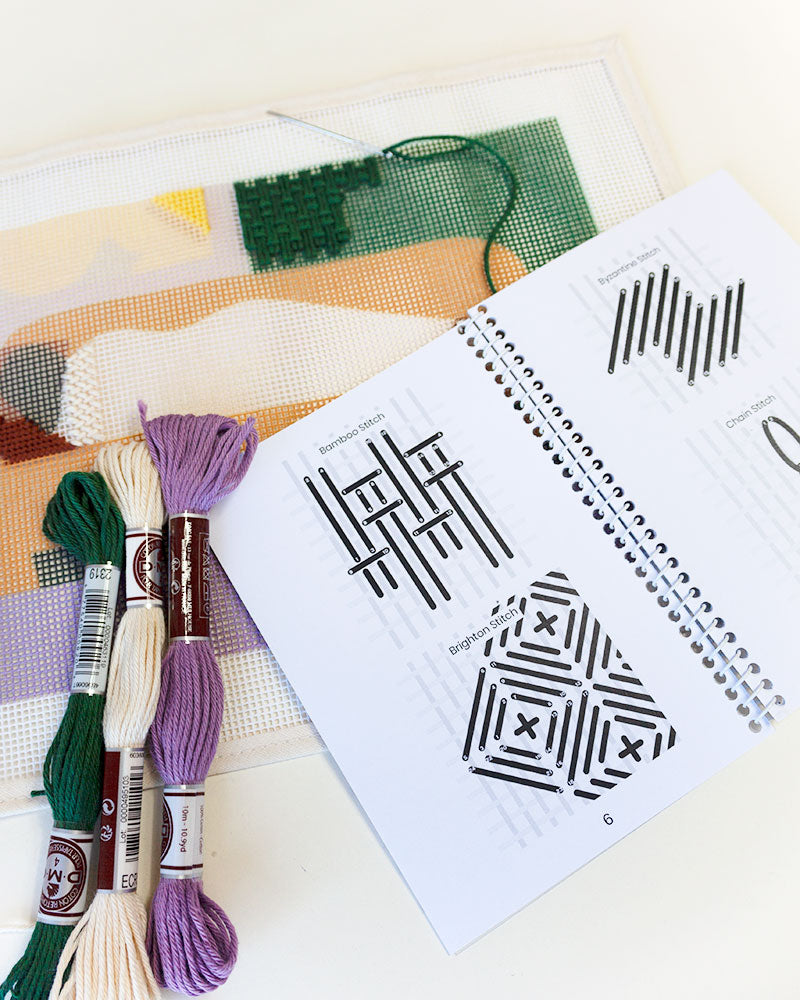 Decorative Stitches for Needlepoint Booklet – Unwind Studio
