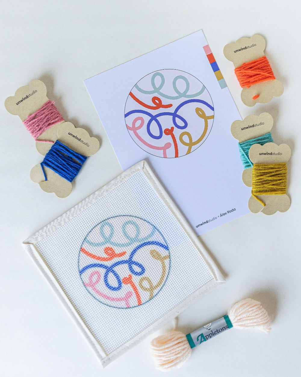 Needlepoint Ornament Kit – Slate