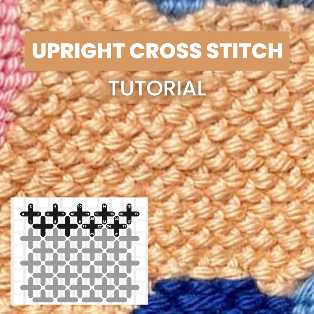 Upright Cross-Stitch (plus Diagonal Variation)