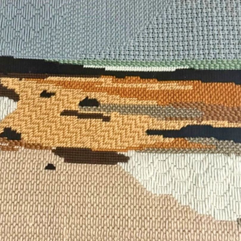 Dunes no.7 Needlepoint Kit - Stitch Guide