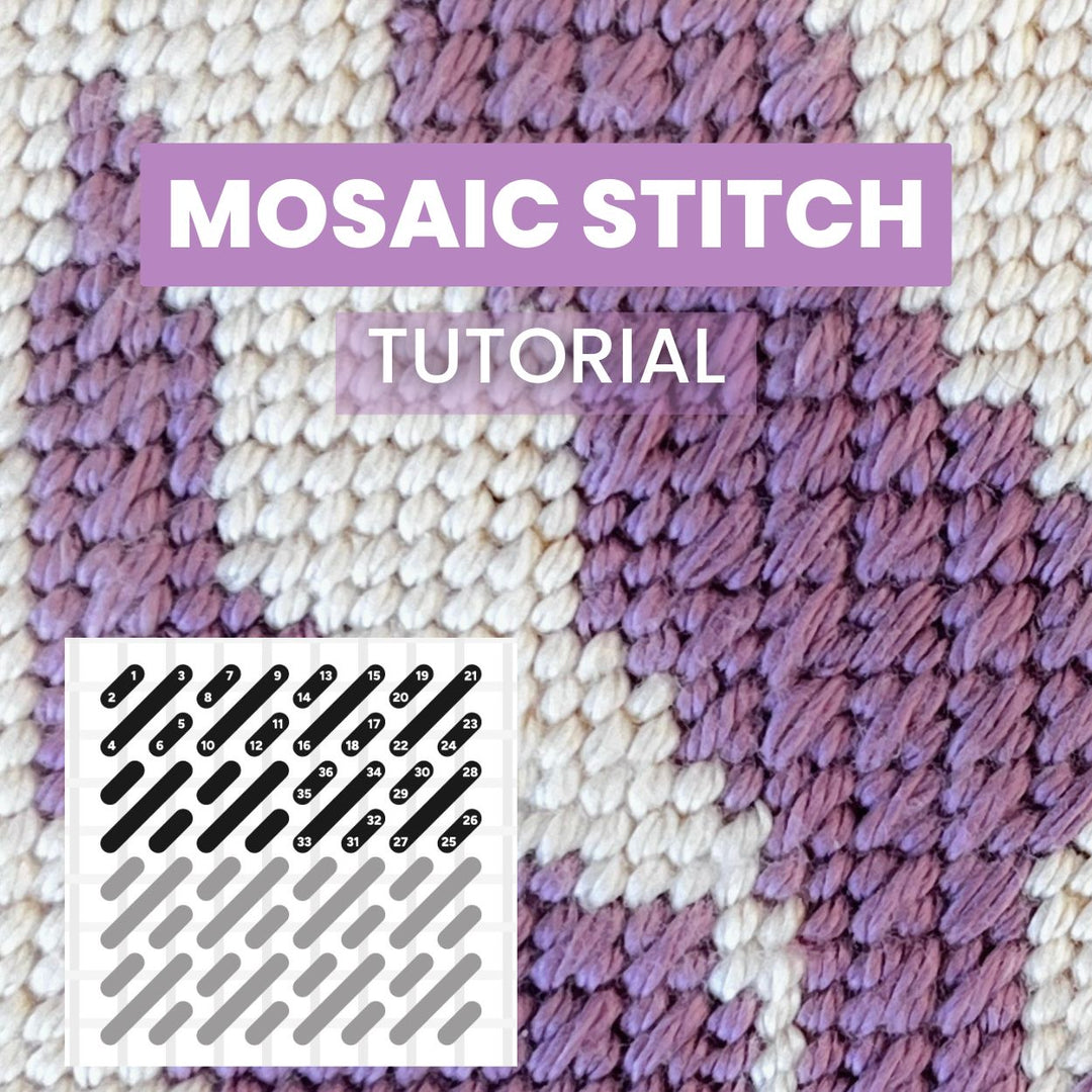 Mosaic Stitch (plus Reverse Mosaic Stitch)