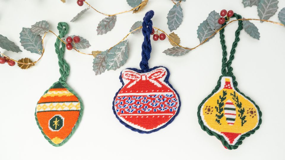 How to Finish a Needlepoint Irregular-Shaped Ornament - with Video Tutorial