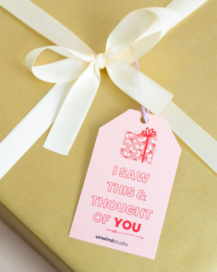 Gift Tag "Tought of You"