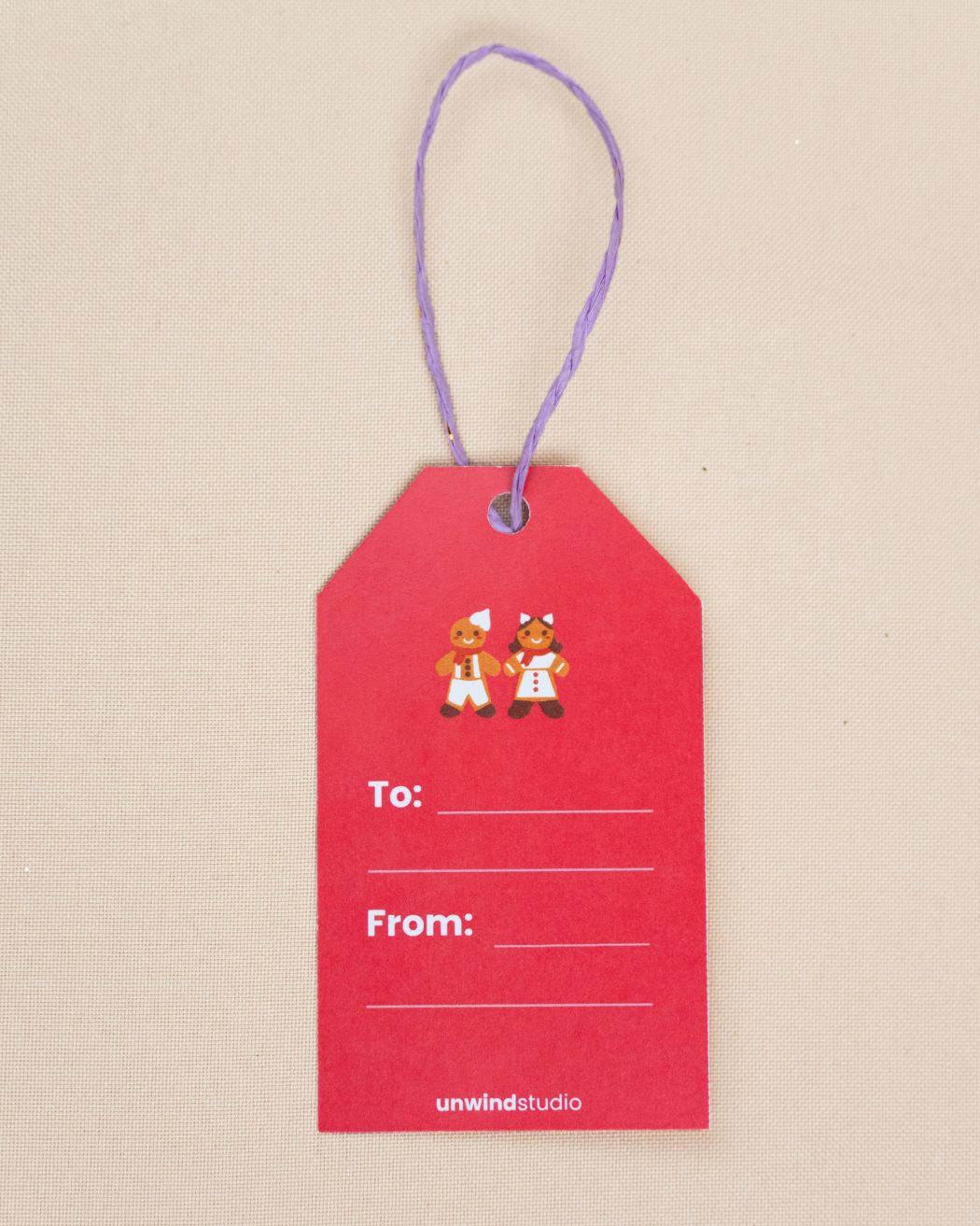 Gift Tag "Merry & Bright"