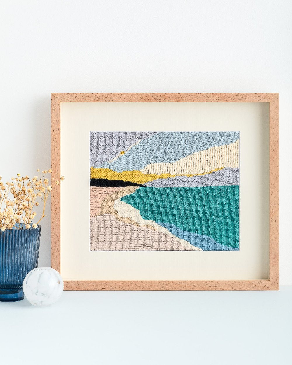 Frames for Needlepoint by Unwind Studio The Beach design