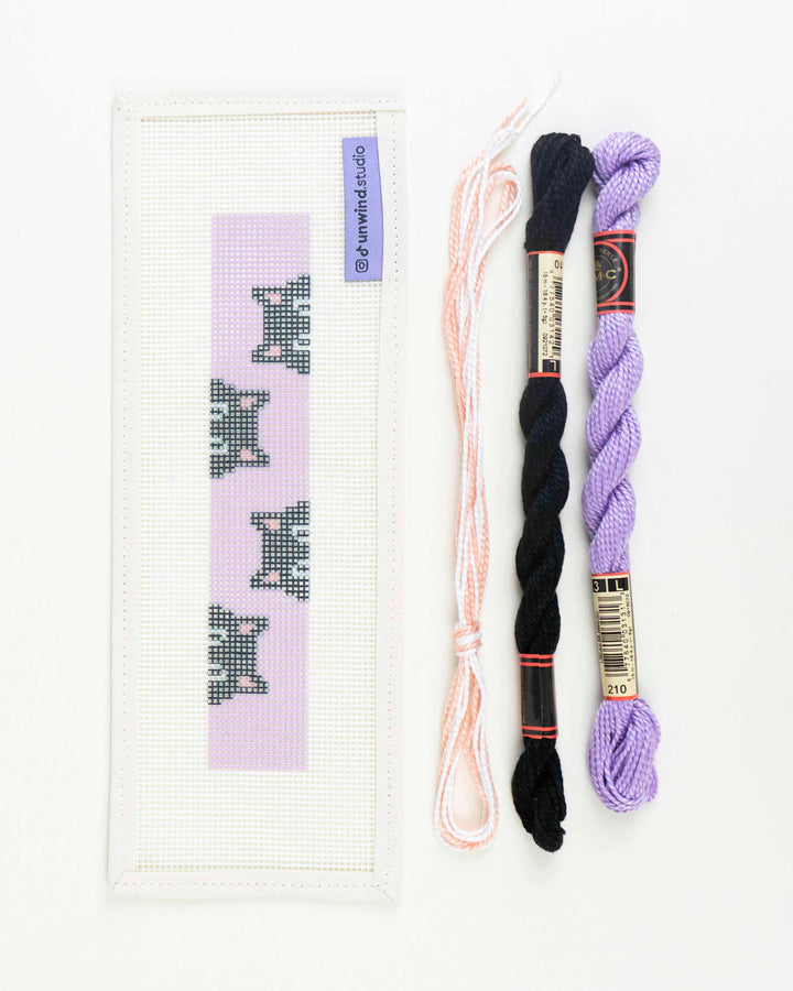 Cats Key Fob Needlepoint Kit