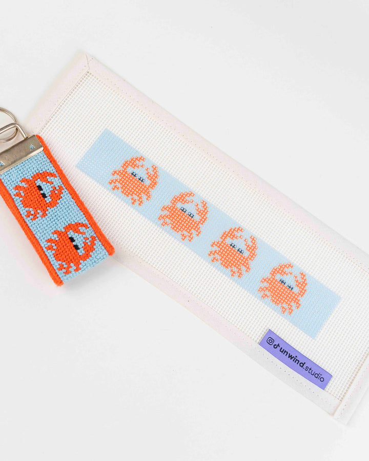 Crabs Key Fob Needlepoint Kit