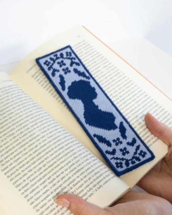 Jane Austen Bookmark Needlepoint Kit