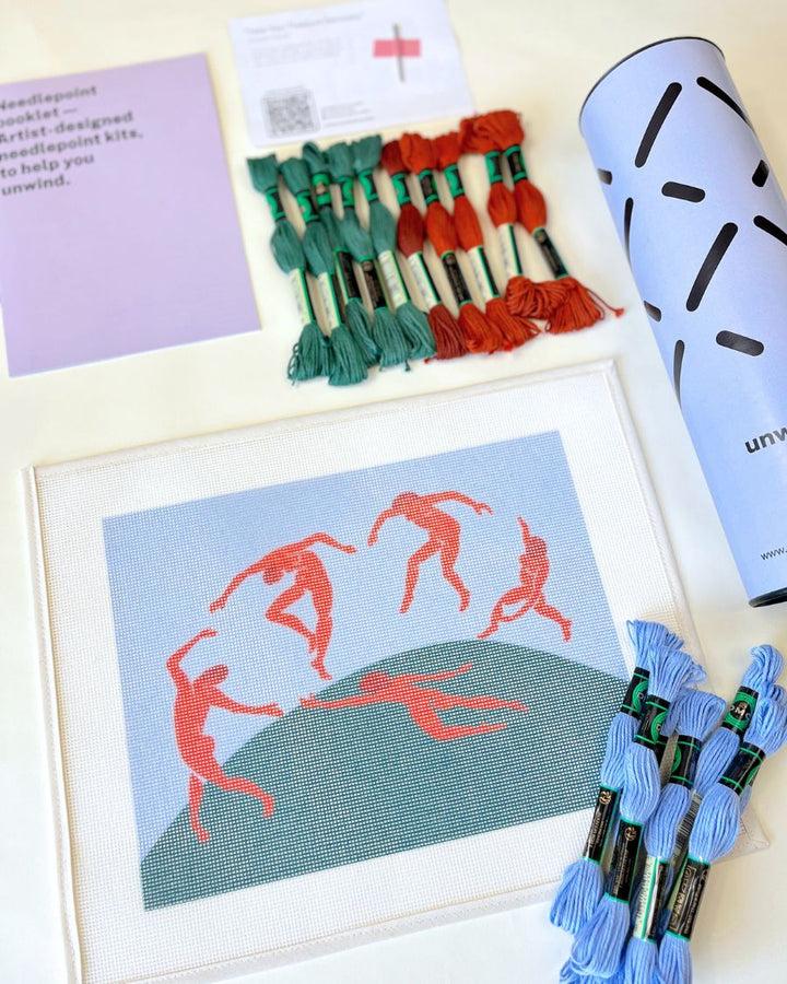 La Danse Needlepoint Kit by Unwind Studio