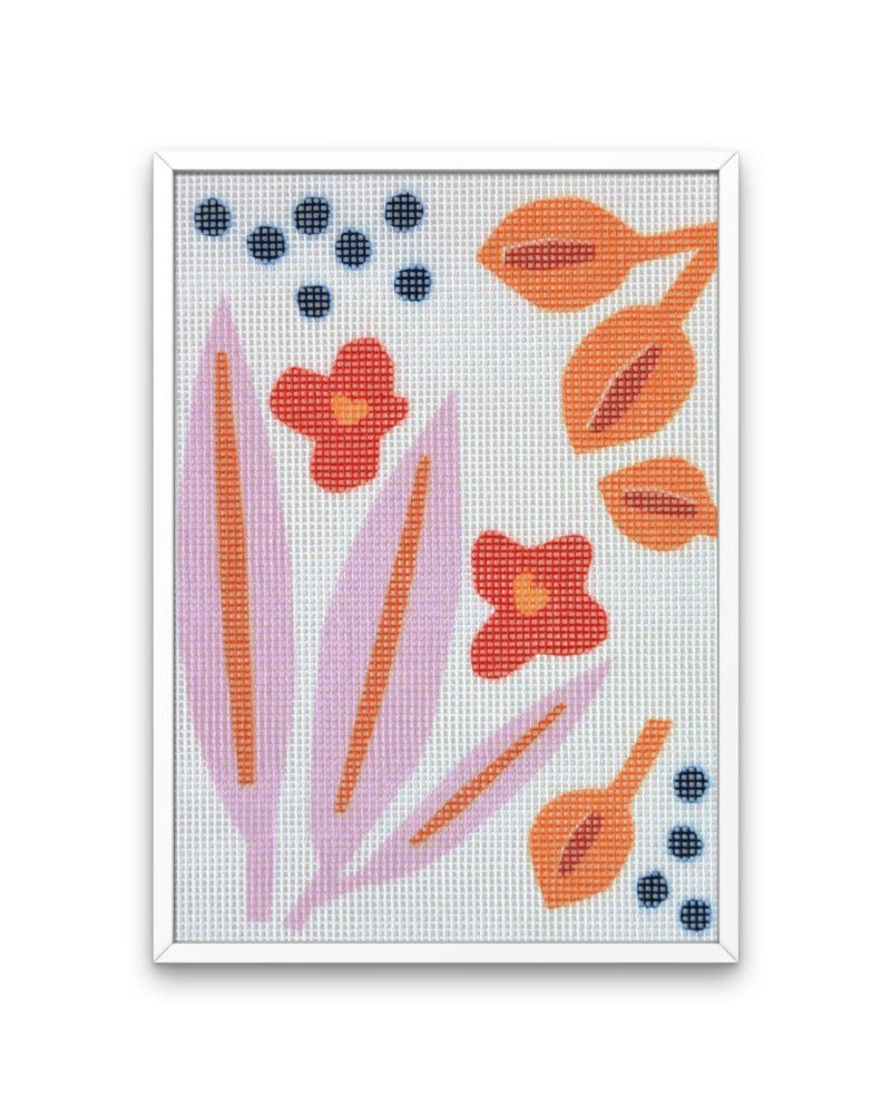 Embroidery Starter Kit for Beginners Stamped Cross Stitch Kits with Cute  Flowers and Plants Patterns with 1 Embroidery Hoop and Color Threads for  Adults Kids