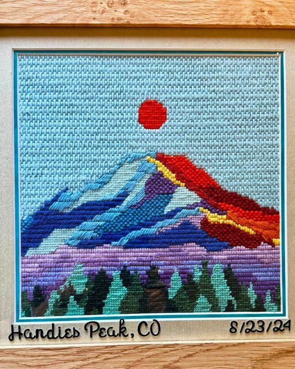 Mount Rainier Needlepoint Kit