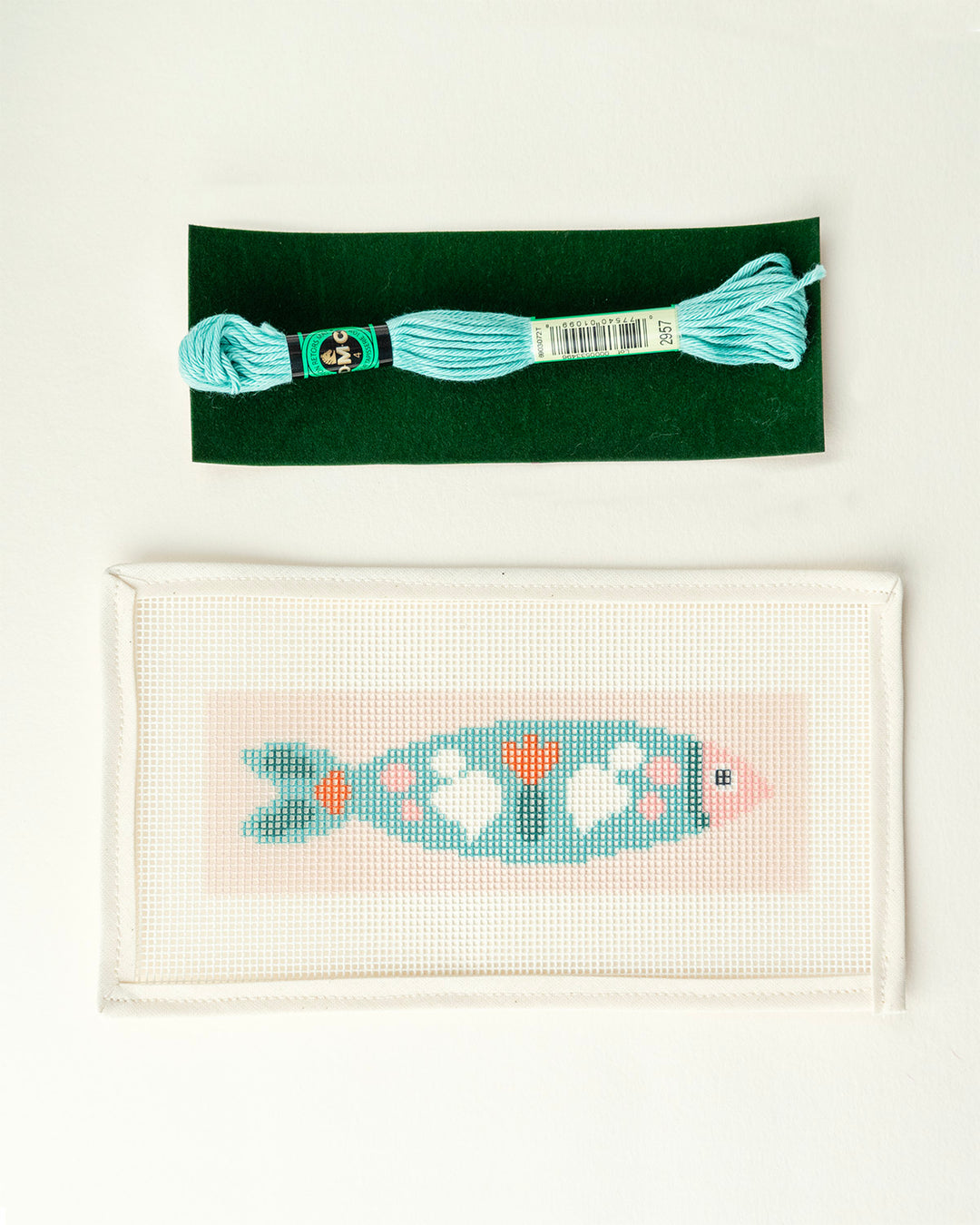 Portuguese Sardine Bookmark Needlepoint Kit