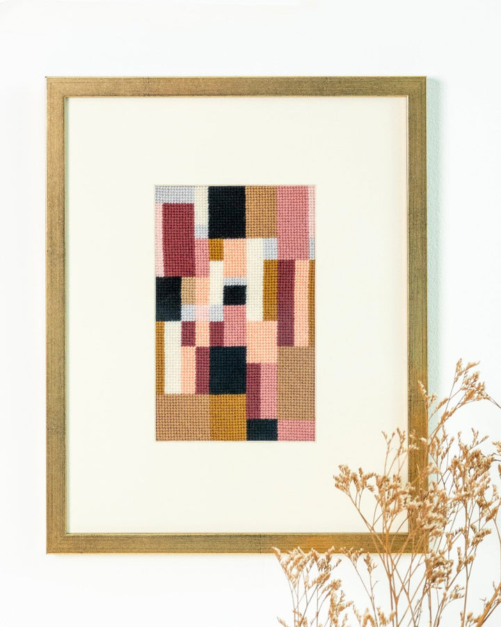 Sophie Taeuber-Arp, Vertical Composition Needlepoint Kit