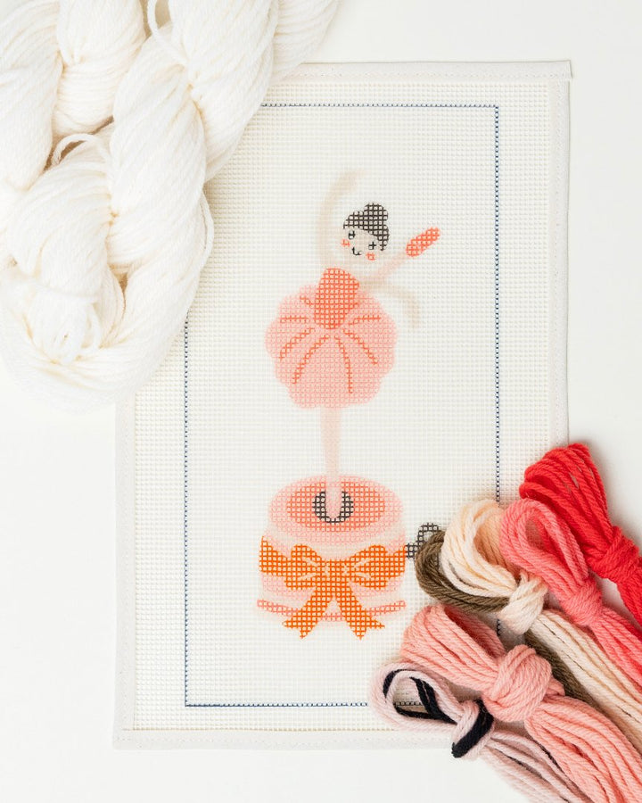 The Ballerina Needlepoint Stand Up Kit