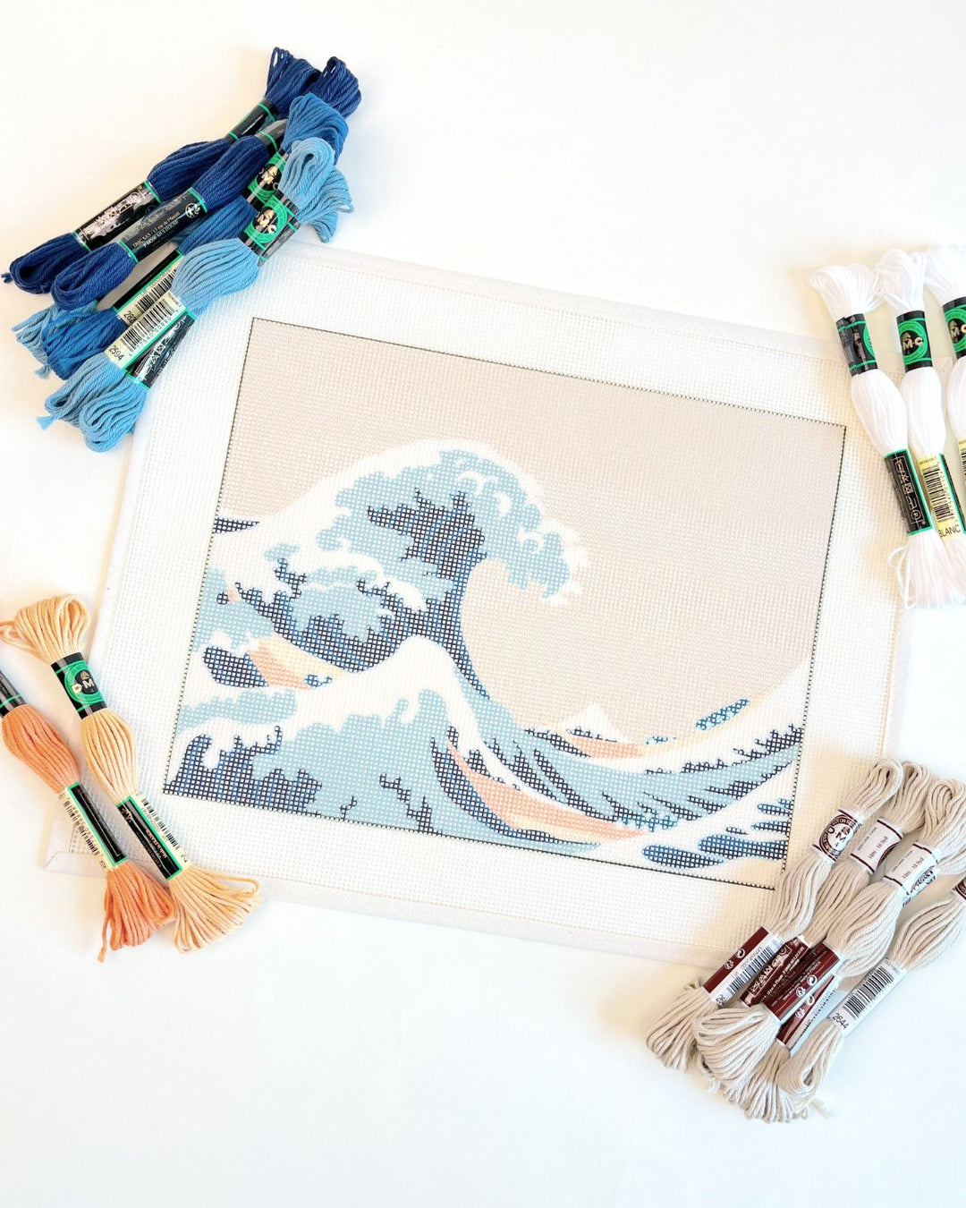 The Great Wave Needlepoint Kit