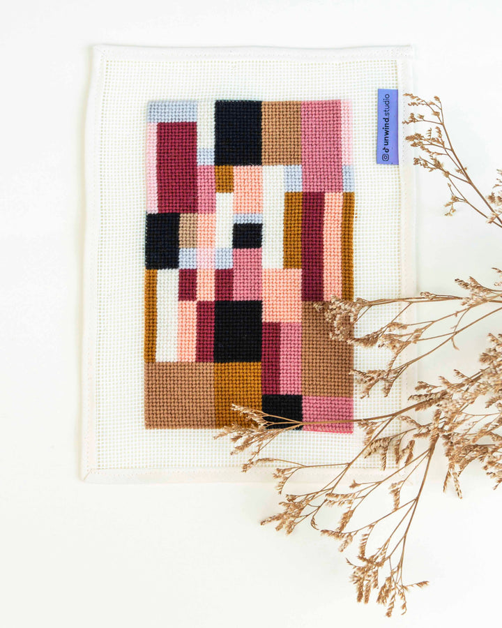 Sophie Taeuber-Arp, Vertical Composition Needlepoint Kit