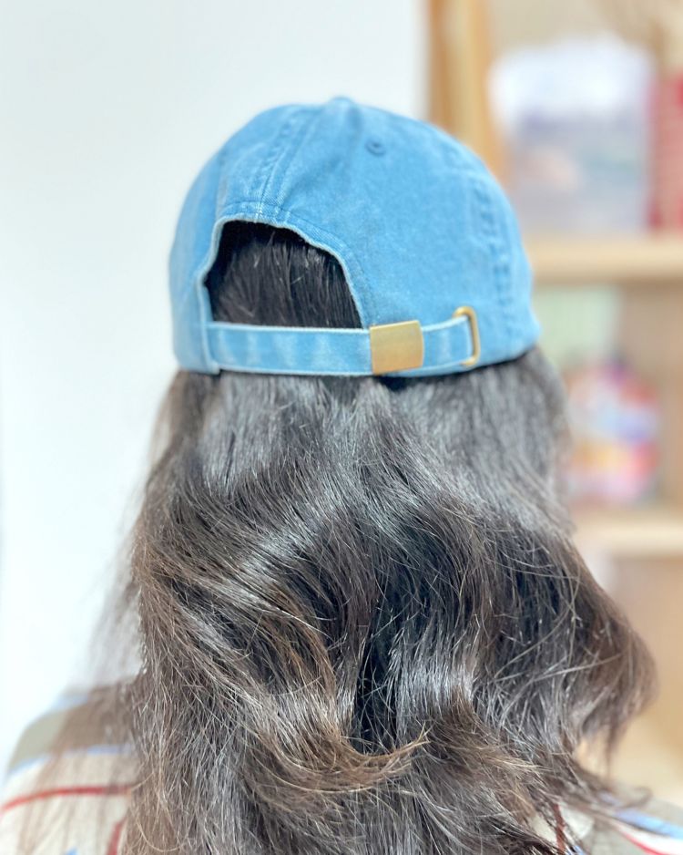 Baseball Cap Vintage Light Denim 