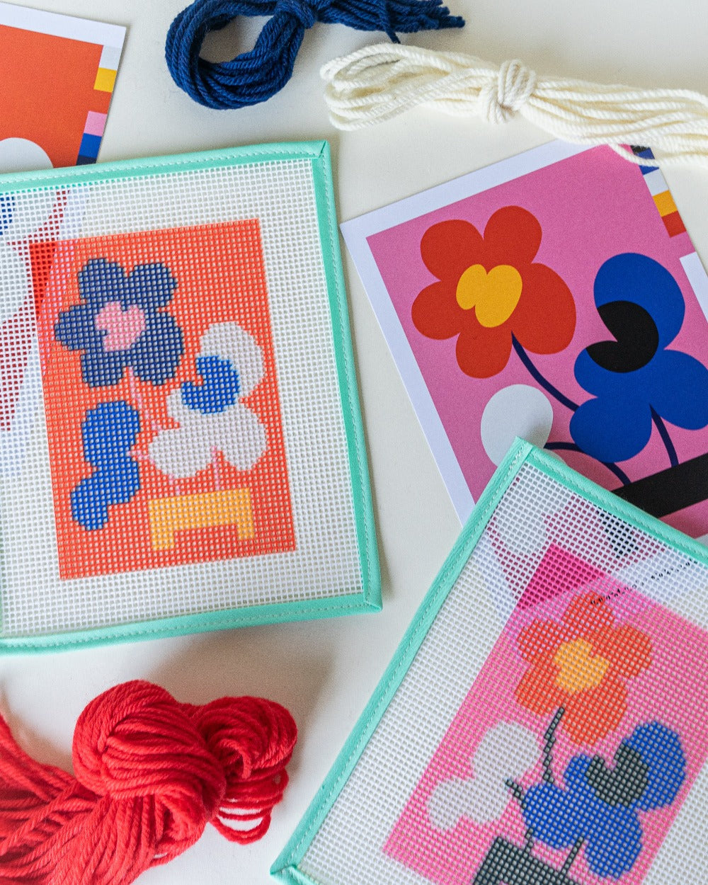 Mickebana Trio Kids - Needlepoint Kit for Kids by Unwind Studio